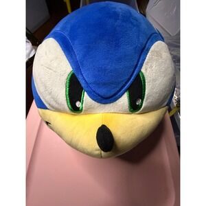 Sonic the Hedgehog Club Mocchi-Mocchi TOMY Blue Squishy Plush Game Style T12815